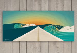 Surf art prints