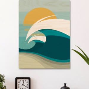 Surf art prints on canvas