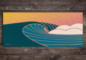 Surf art prints