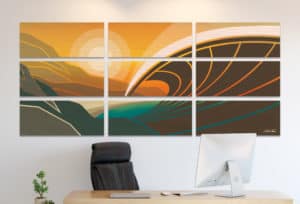 Wave art | Shaun Thomas