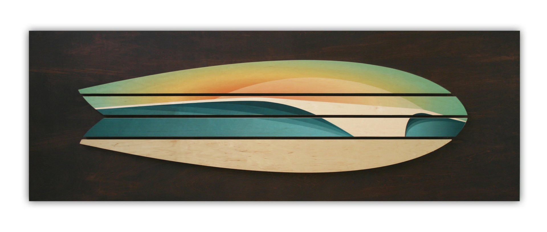 Handcrafted Surfboard Artwork – Unique Surfboard Art by Shaun Thomas