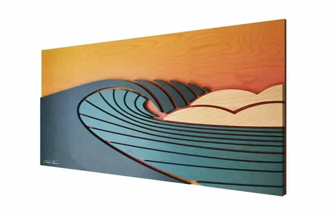 Surf Art, surf inspired art, surf painting