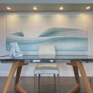 wave artwork, Shaun Thomas, wave painting,