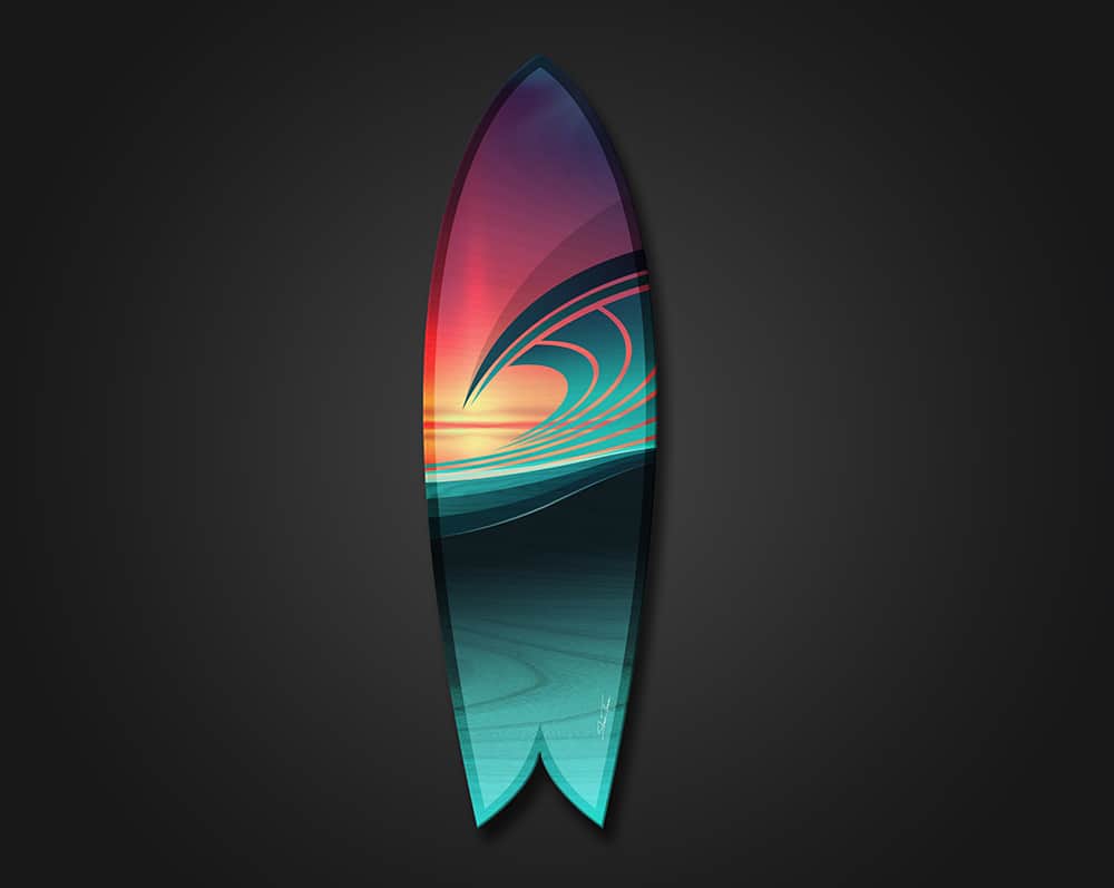 Three Unique Wave Print Mediums Now Offered