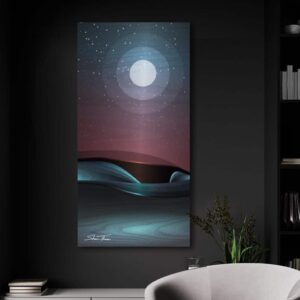 wave art, coastal modern, metal wave wall art