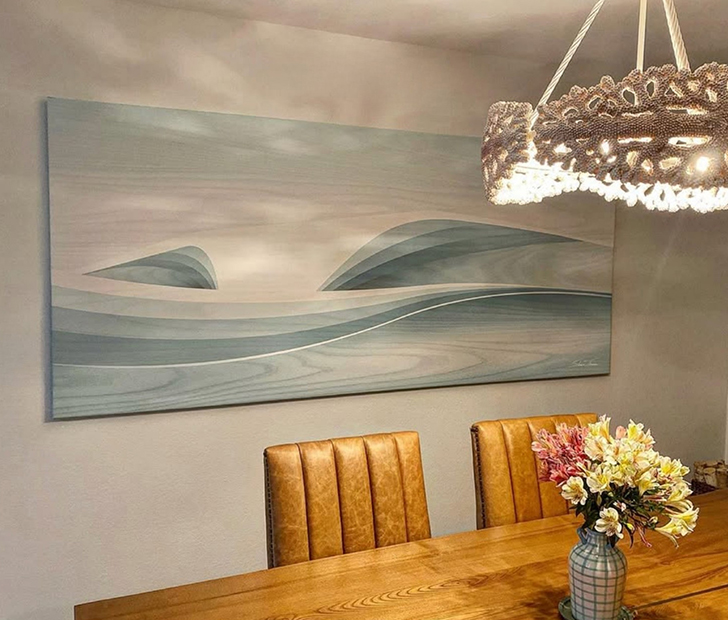 Hazy Days - Light Aqua Blue color scheme for tha calm and relaxing vibe