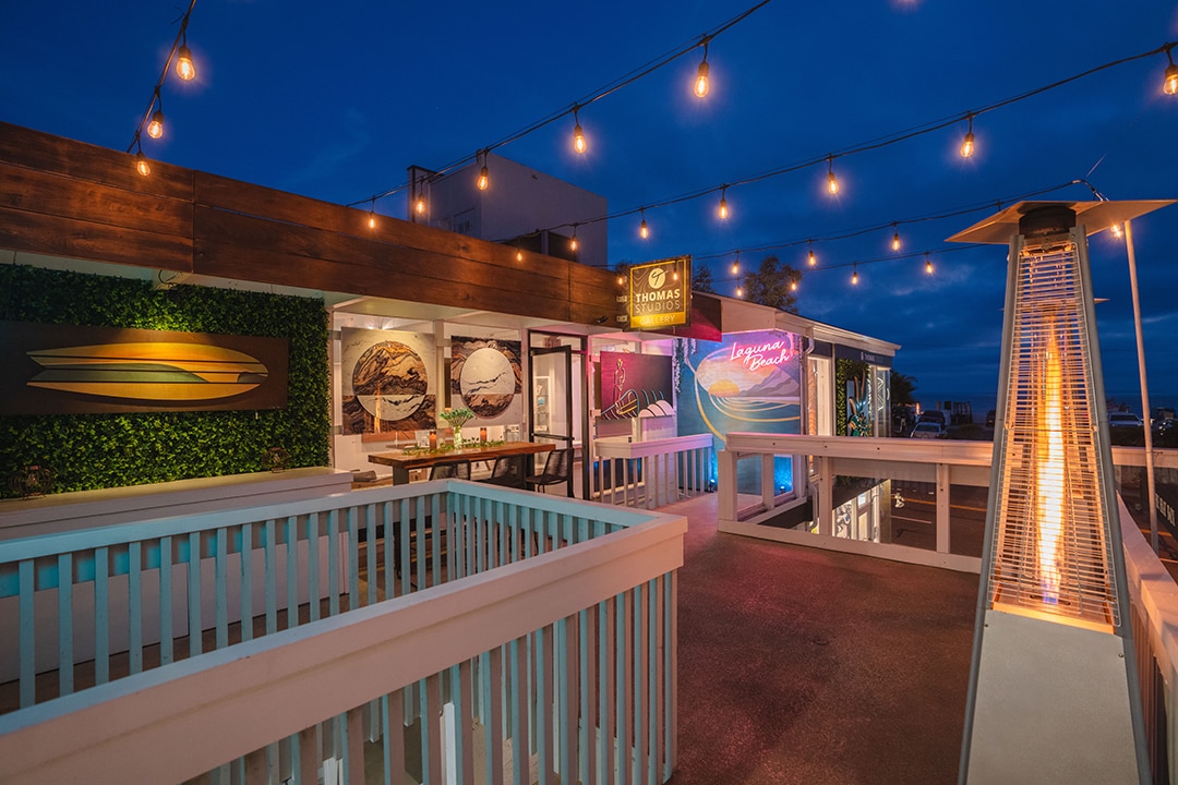 Laguna Beach event venue, laguna beach art gallery, Coastal modern gallery