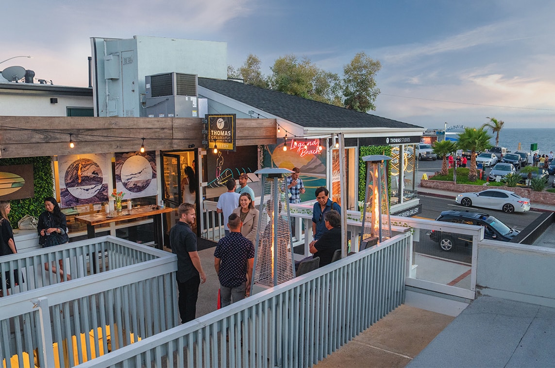 Shaun Thomas’ Laguna Beach Gallery
