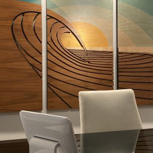 modern coastal art, wave sculpture, laguna beach art gallery, coastal wall sculptures